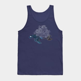 Space Turtle Tank Top